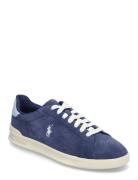 Polo Ralph Lauren Heritage Court Ii Suede Sneaker Blå