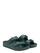 Color Kids Sandals W. Buckles Grön