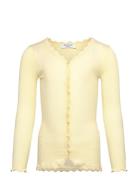 Rosemunde Kids Rkbalta Ls Regular Lace Cardigan Gul