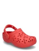 Crocs Classic Floral Cut Out Clog K Röd