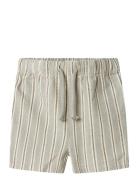 Lil'Atelier Nmmfrede Stripe Loose Shorts Lil Beige