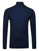 BACKTEE Mens First Skin Turtle Neck Marinblå