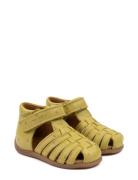 Pom Pom Starters? Velcro Braid Sandal Grön
