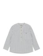 Huttelihut Shirt Ls Yd Stripe Blå