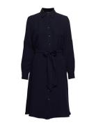 Lauren Ralph Lauren Fit-And-Flare Shirtdress Blå