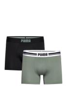 PUMA Puma Men Everyday Placed Logo Boxers 2P Multi/patterned