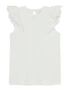Creamie Top Ns Lace Vit