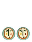 Serax Plate S Face 2 Feast By Ottolenghi Set/2 Multi/patterned