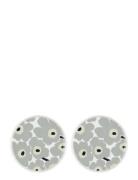Marimekko Home Unikko Plate 25 Cm 2 Pcs Grå