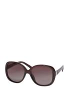 Pilgrim Parker Over D Retro Sunglasses Brown Brun