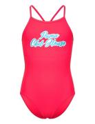 Puma Swim Puma Swim Girls Club House Swimsuit 1P Röd