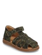 ANGULUS Sandals - Flat - Closed Toe Grön