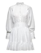 By Ti Mo Cotton Slub Mini Dress Vit