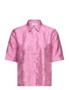 Coster Copenhagen Shirt With Short Wide Sleeves Rosa