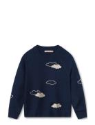 Fliink Favo Cloud Pullover Marinblå
