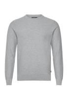 J. Lindeberg M Cotton Structure Sweater Grå