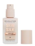 Revolution Beauty London Revolution Makeup Skin Silk Serum Foundation ...