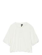 Vero Moda Vmaya Penny Ss Cropped Top Box Jrs Vit