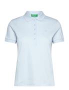 United Colors Of Benetton H/S Polo Shirt Blå