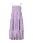Name It Nkfvinaya Strap Maxi Dress Lila
