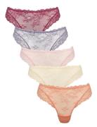 Missya Lace String 5-Pack Multi/patterned