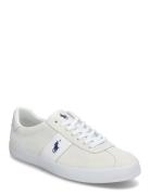 Polo Ralph Lauren Suede-Court Vlc Pp-Sk-Ltl Vit