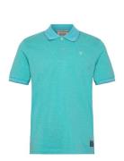 Scotch & Soda Melange Regular Fit Polo Grön