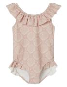 Name It Nmfzelina Swimsuit Rosa