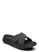 Skechers Womens Go Walk Flex Sandal Svart