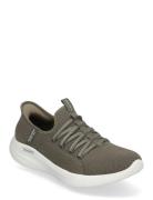 Skechers Women Relaxed Fit Sport Ballet Chic Khaki Green