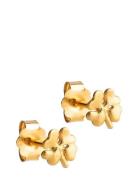 Enamel Copenhagen Organic Clover Mini Studs Guld