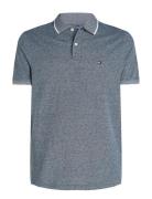 Tommy Hilfiger Ic Linen Pique Reg Polo Marinblå