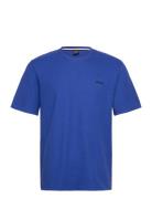 BOSS Waffle T-Shirt Blå