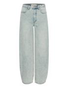 Gestuz Gzasher Hw Barrel Jeans Blå