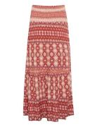 Cream Crtiah Skirt Röd