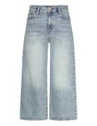 Lauren Ralph Lauren High-Rise Wide-Leg Cropped Jean Blå