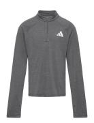 Adidas Sportswear J Gt Pz Zip Ls Grå