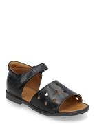 ANGULUS Sandals - Flat - Open Toe - Op Svart