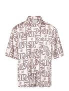Dante6 Dante6-Peju Logo Printed Long Blouse Multi/patterned