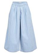Object Objelsie Denim Mw Super Wide Culotte 139 Svart