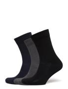 Danish Endurance Bamboo Blend Dress Socks 3 Pack Svart