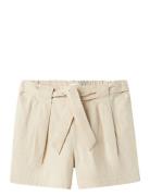 Name It Nkffalinnen Shorts Noos Beige