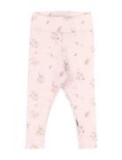 Gugguu Baby Print Rib Leggings Rosa