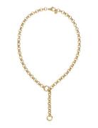 Edblad Loop Charm Chain L Necklace Gold Guld