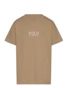 Ralph Lauren Kids 16/1 Jersey-Ss Cn-Kn-Tsh Beige