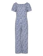 Lindex Jumpsuit With Print Blå