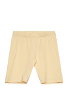 Lindex Biker Leggings Solid Gul