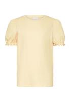 Lindex Top Ss Puff Sleeve Gul