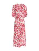 MSCH Copenhagen Mschedrina 2/4 Dress Aop Röd