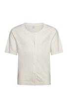 Lindex Cardigan Short Sleeve Basic Grå